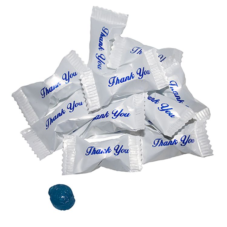 "Thank You" Blue Ice Crystals 