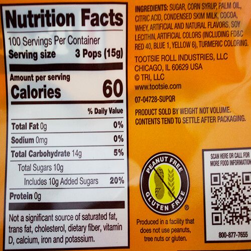 18 Flavor Mini Tootsie Roll Pops~300ct Bag