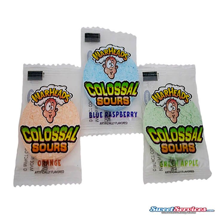 Warheads Colossal Sour Candy~3lb Bag