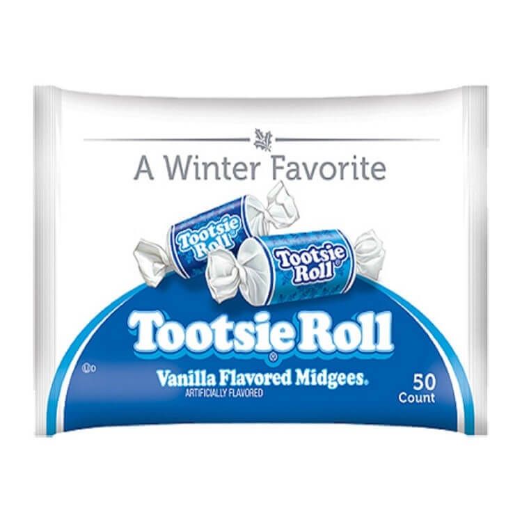 Tootsie Roll Christmas Vanilla Midgees
