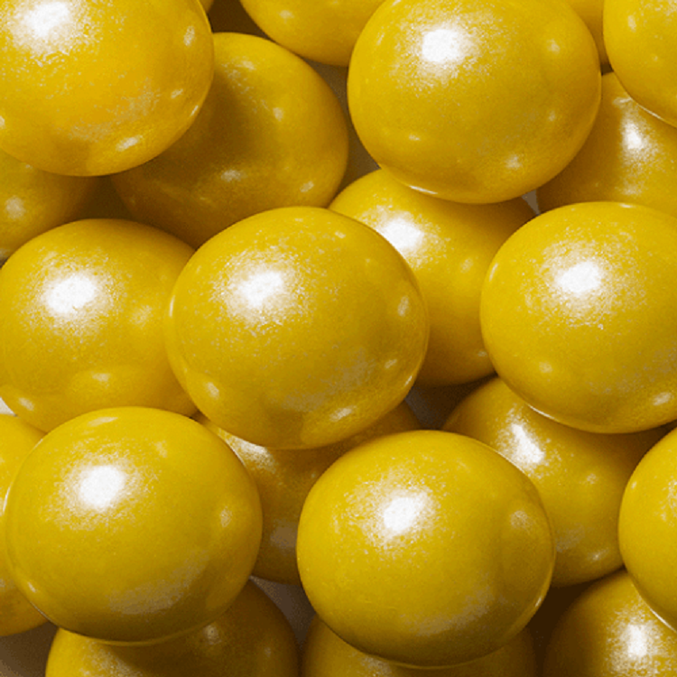 Shimmer Yellow Gumballs - 2lbs