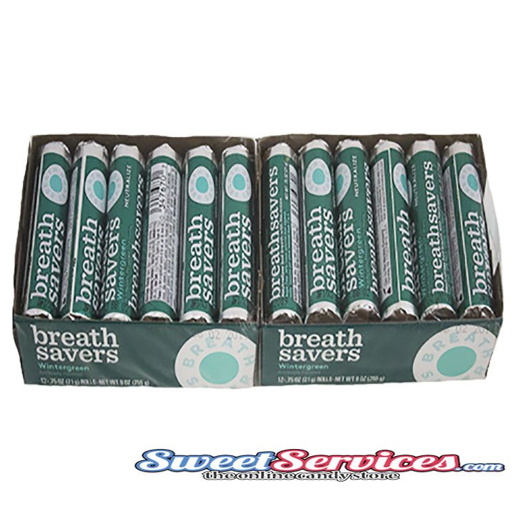 Wintergreen Breathsavers~24 Count