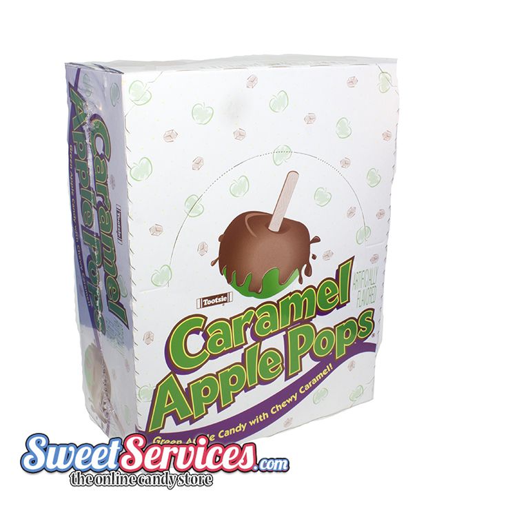 Tootsie Roll Caramel Apple Lollipops ~ 48 Count