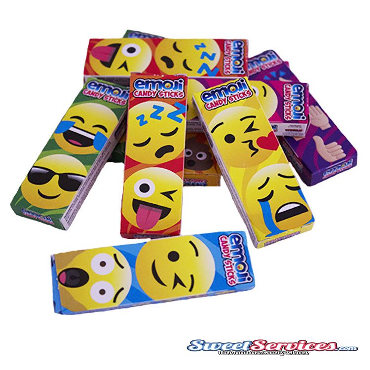 Emoji Candy Sticks ~ 101ct. 