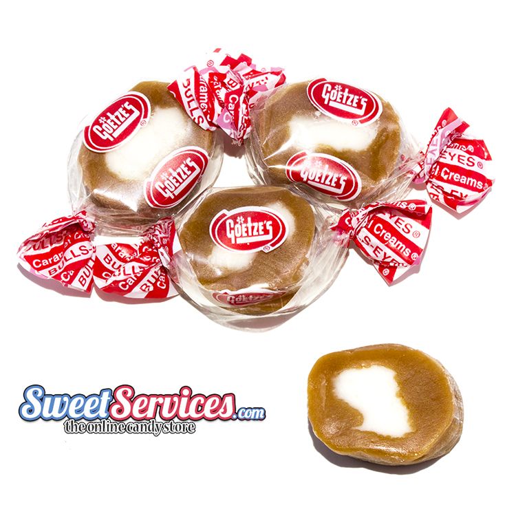 Goetze Caramel Creams "Bullseyes" 