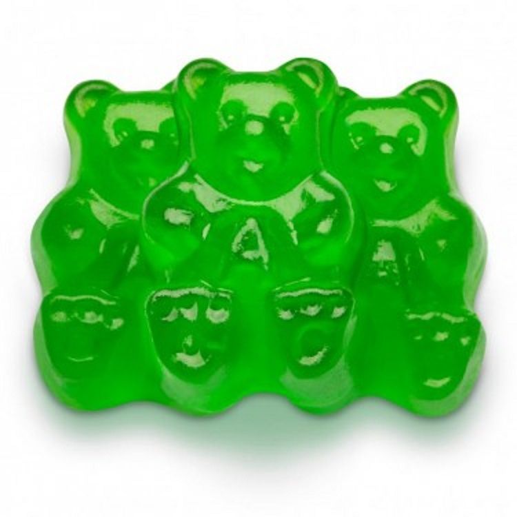 Green Apple Gummi Bears ~ 5lb Bag  