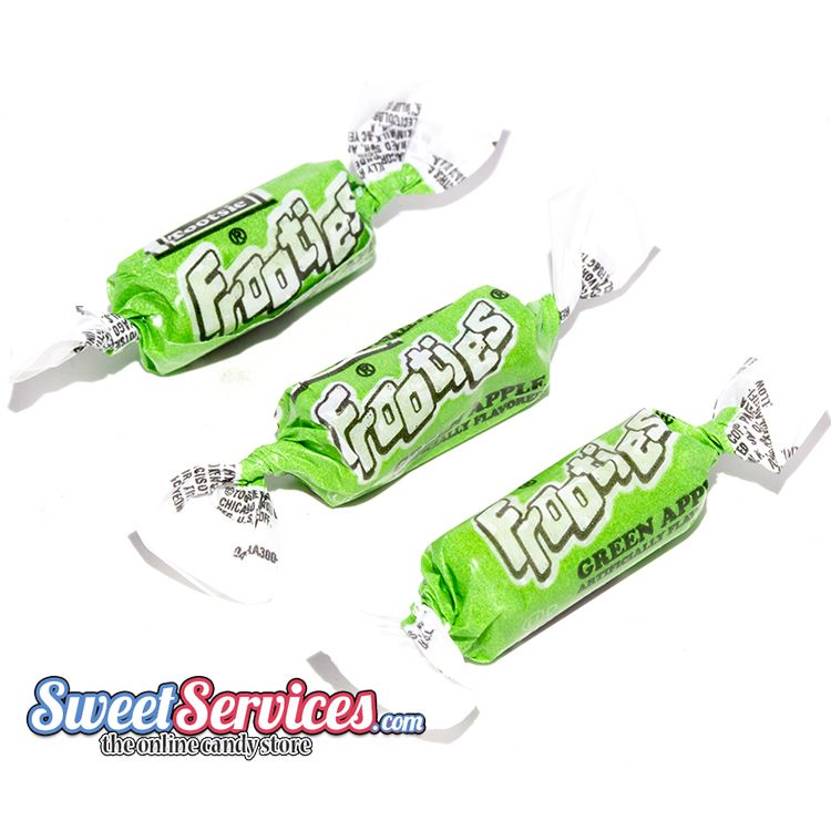 Tootsie Roll Green Apple Frooties ~ 360 Count Bag