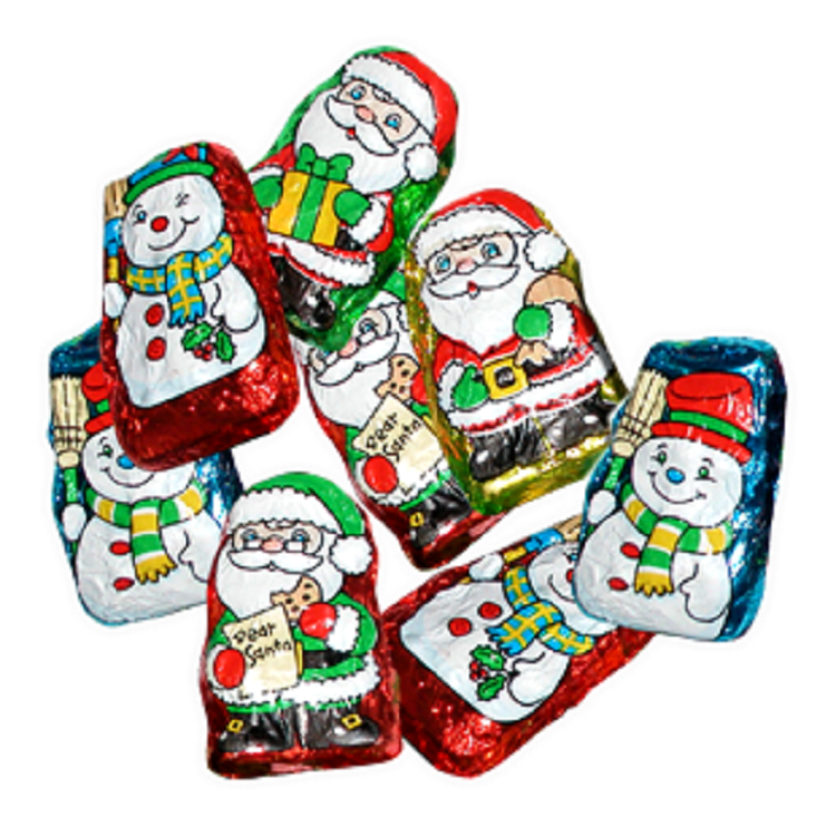 Palmer Chocolate Santas and Helpers 