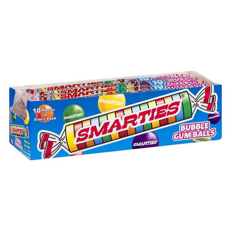 Smarties Bubble Gumballs