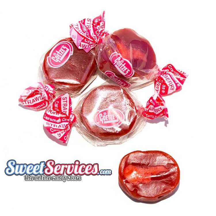 Goetze Strawberry Creams ~ 5lb.