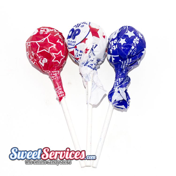 Flag Tootsie Roll Pops 