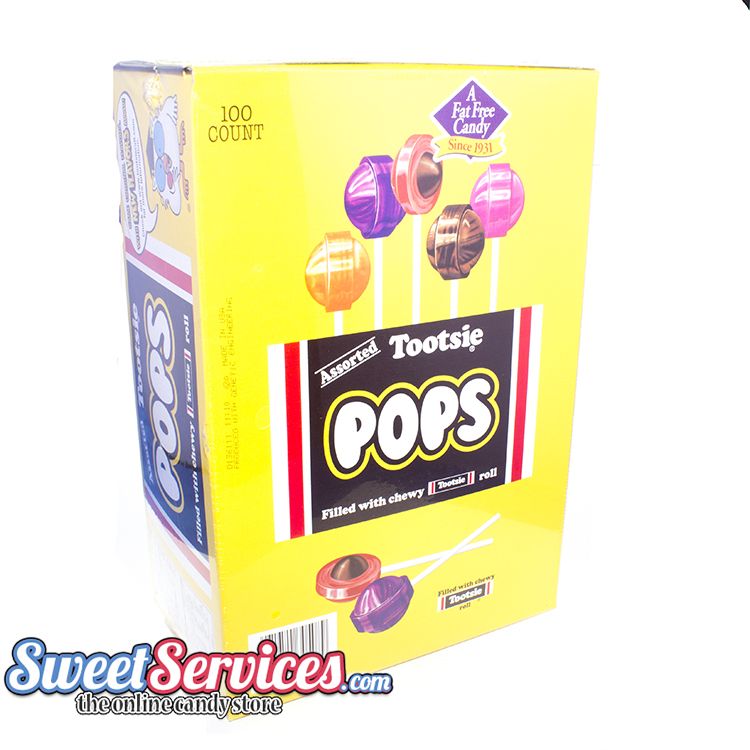 Tootsie Roll Pops ~ 100 Count Box