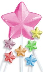 Fancy Star Pop ~ 100 Count