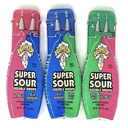 Warheads Super Sour Double Drops