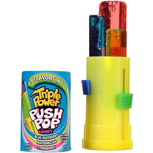 Triple Power Push Pops