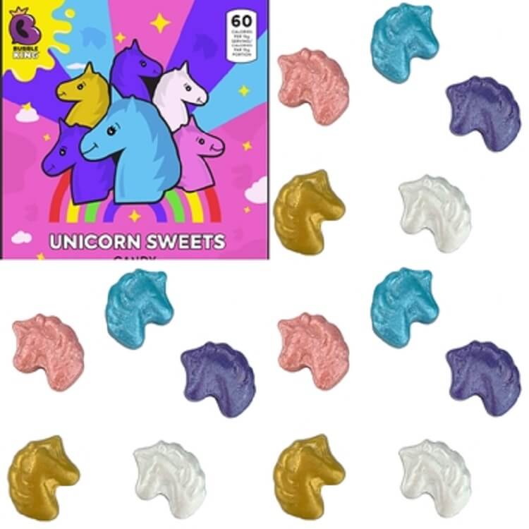 Bubble King Unicorn Sweets