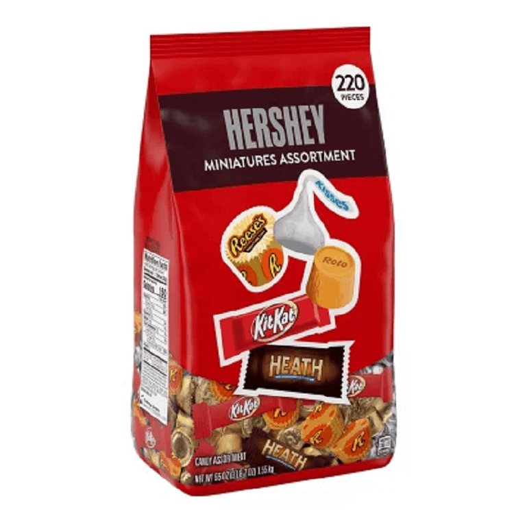Hershey Mini Assortment~ 220 Pieces
