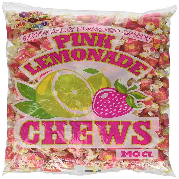 Alberts Pink Lemonade Fruit Chews   