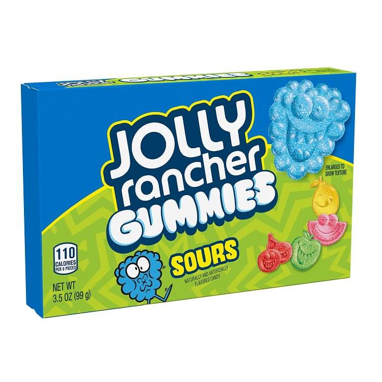 Jolly Rancher Sour Gummies Theater Box 