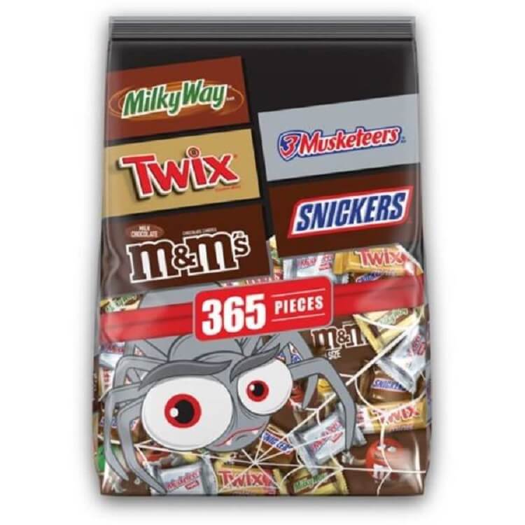 Halloween Variety Mars Mini Mix~365 Pieces