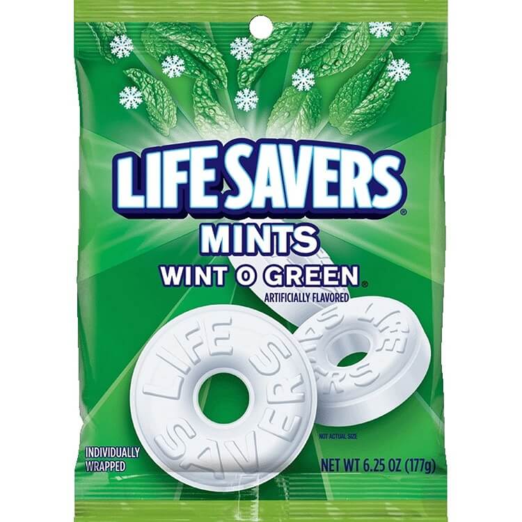 LifeSavers Wint-O-Green Peg Bags