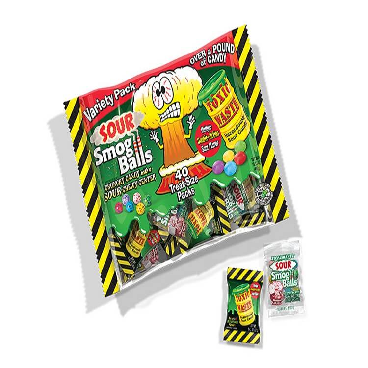Sour Smog Balls & Toxic Waste Variety Bag
