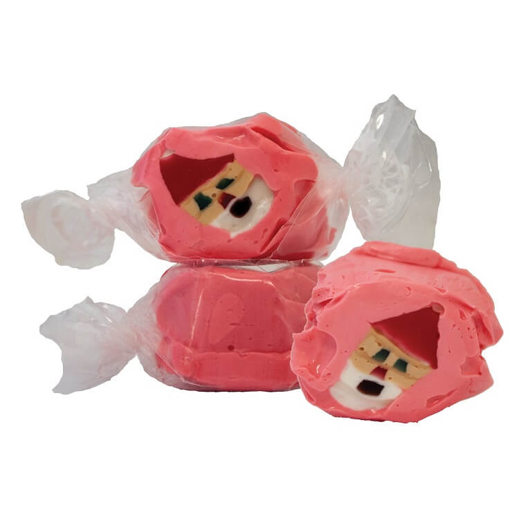 Taffy Town Red Hot Cinnamon Santa Taffy - 5lb Bag   