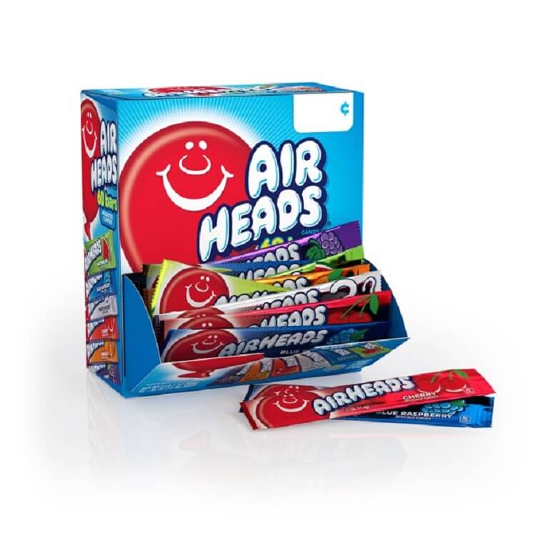 Assorted Airheads Gravity Feed Box