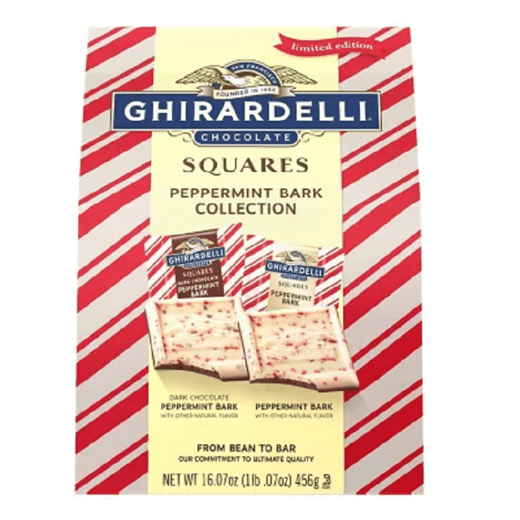 Ghirardelli Peppermint Bark Collection