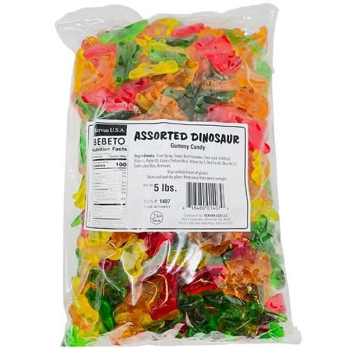 Kervan Assorted Gummy Dinosaur