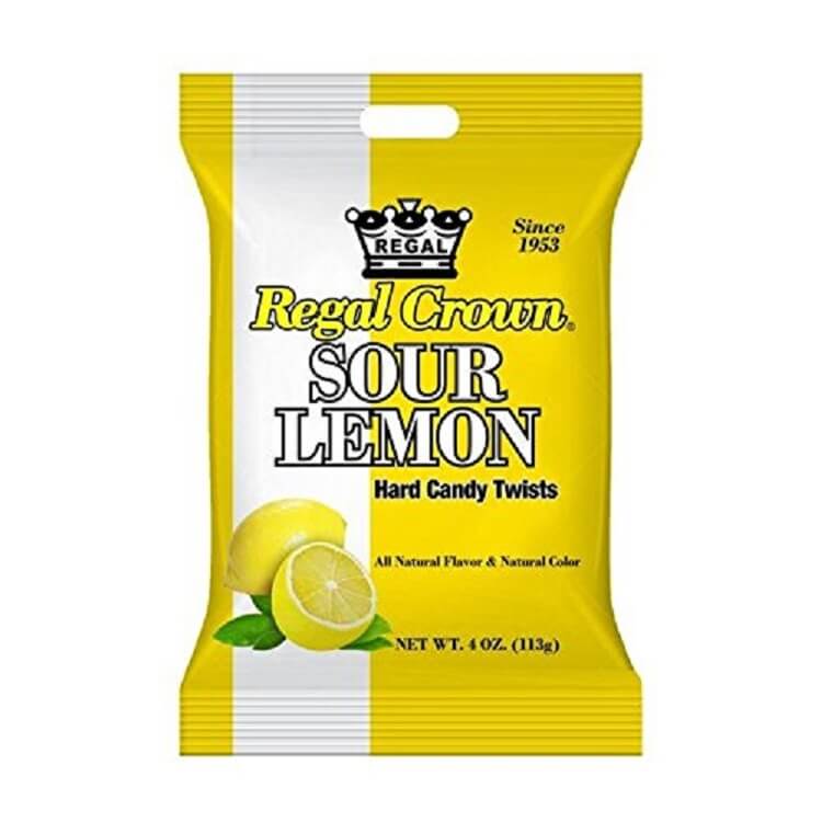 Regal Crown Sour Lemon Peg Bags