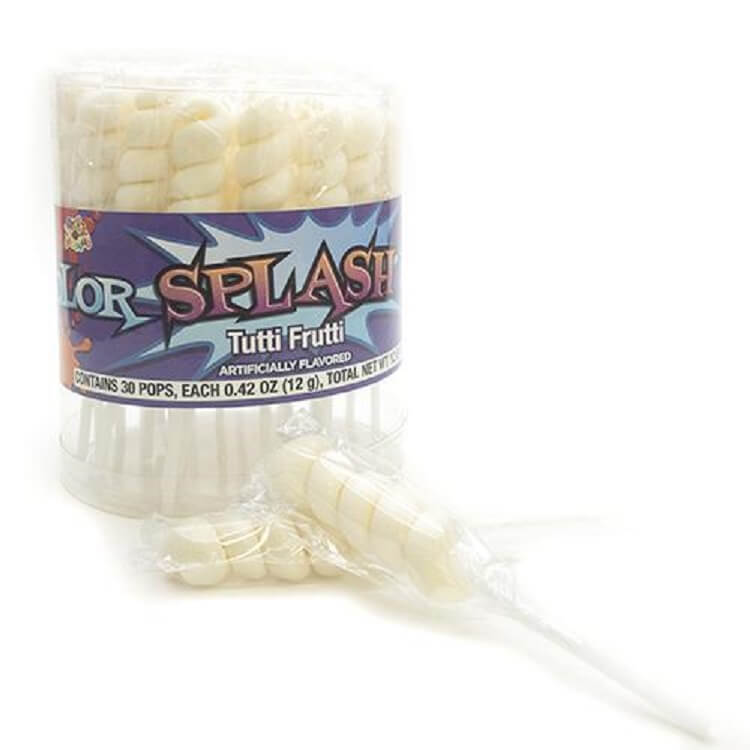 Albert's White Twist Pops ~ 30ct.  
