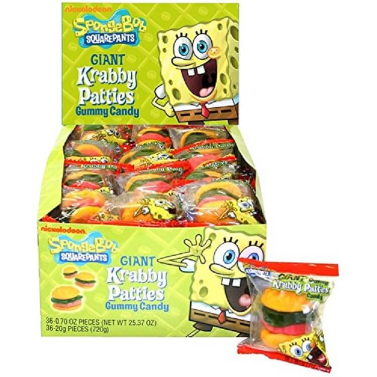 Giant Gummy Krabby Patties