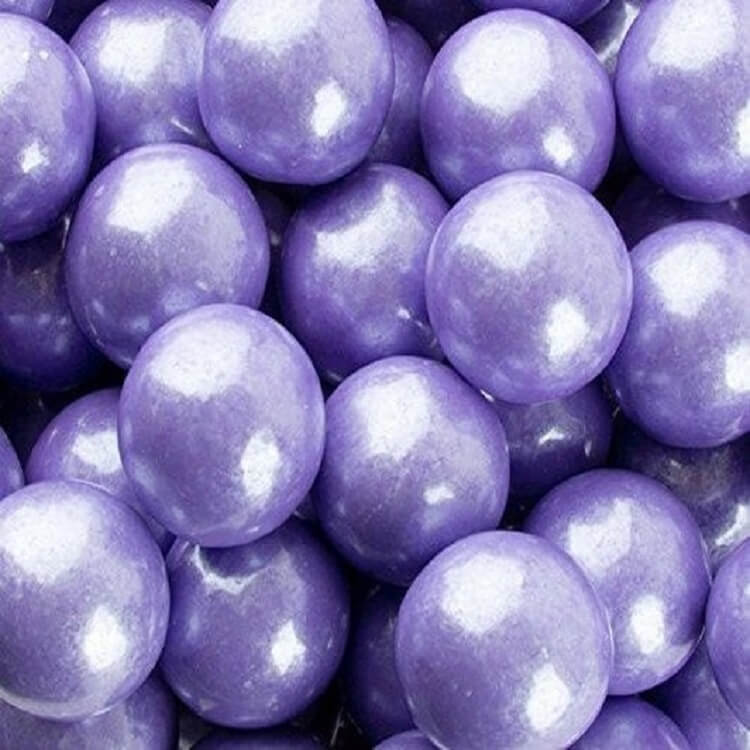 Shimmer Purple Gumballs - 2lbs