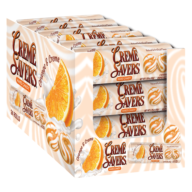 Creme Savers Orange & Creme Rolls