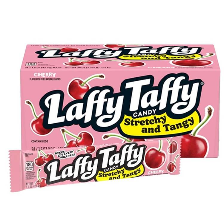 Cherry Laffy Taffy Bars 