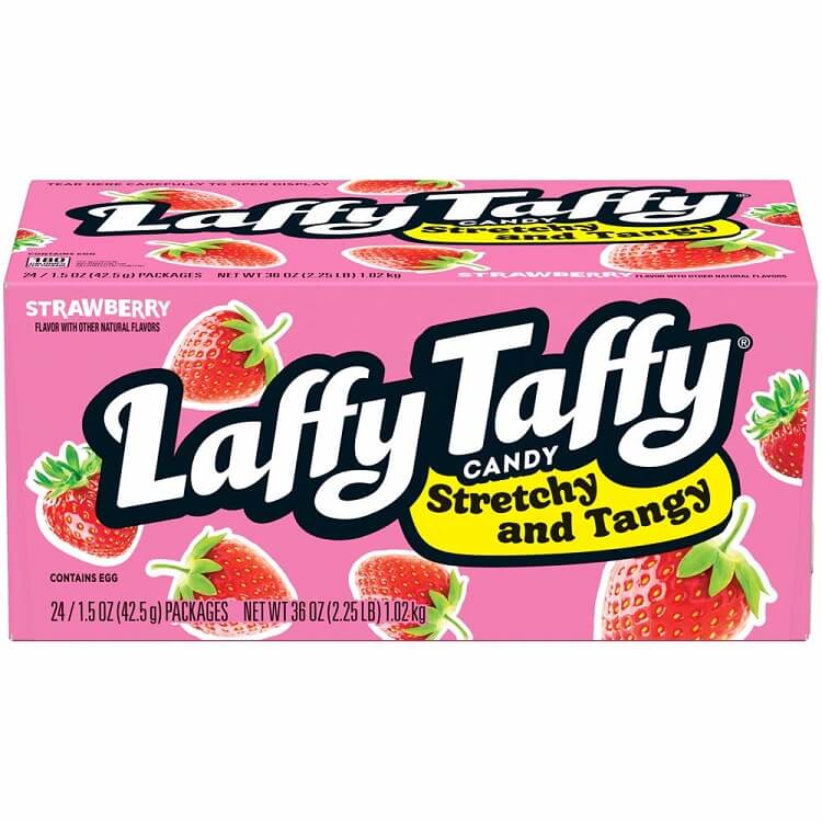Strawberry Laffy Taffy Bars   