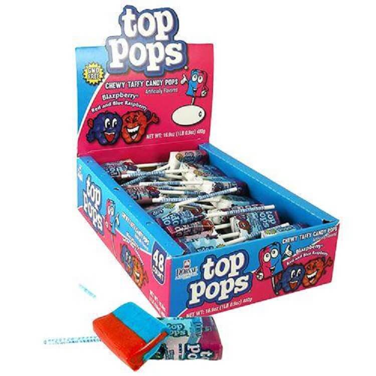 Raspberry Top Pops  