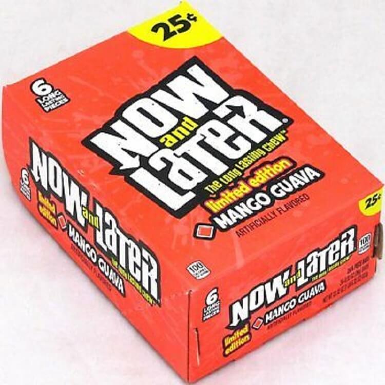 Now and Later Mango Guava ~ 24 Count 