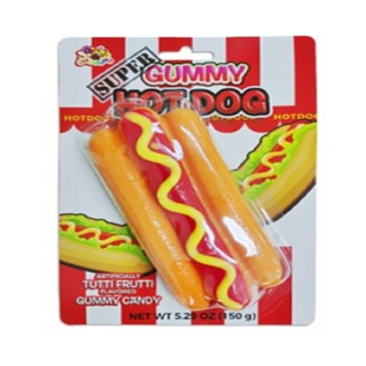 Albert Super Gummy Hot Dog