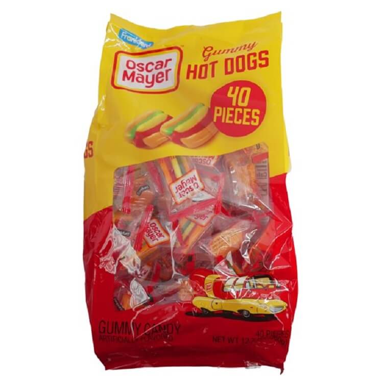 Oscar Meyer Gummy Hot Dog 