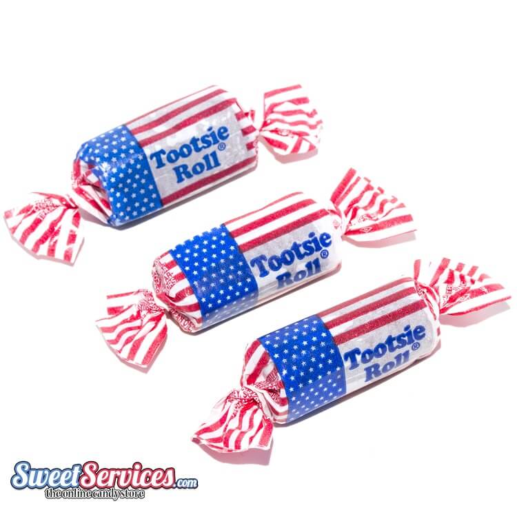 Tootsie Roll Flag Chocolate Midgees 