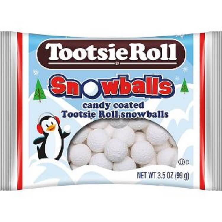 Tootsie Roll Snowballs Candy