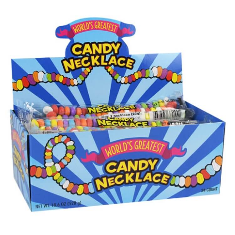 World's Greatest Candy Necklace ~ 24 Count  