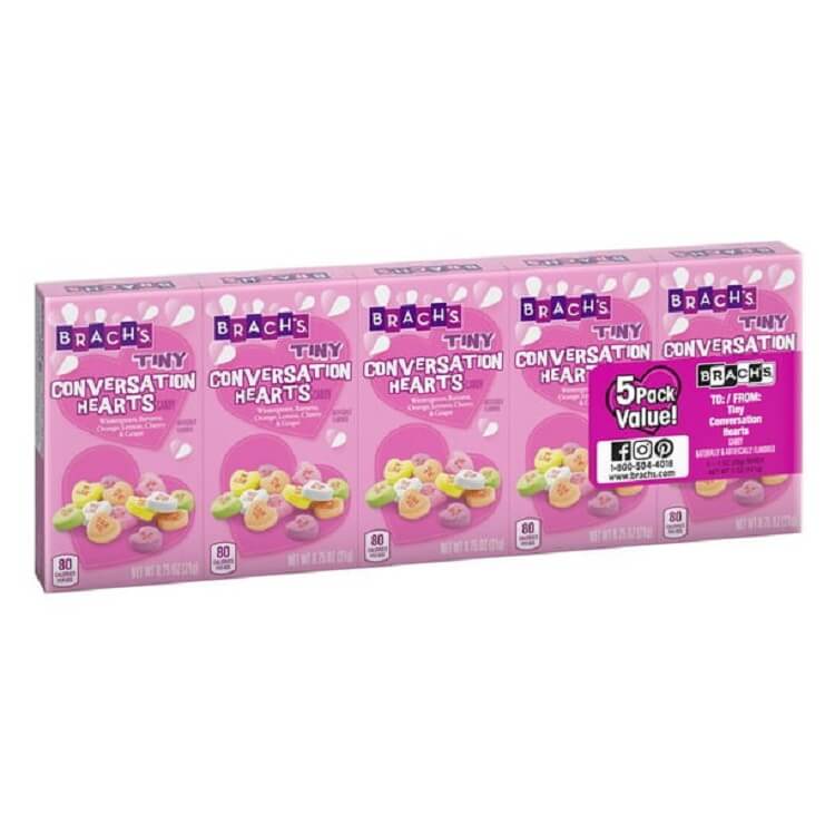 Brachs Tiny Conversations Hearts - 5 Ct.
