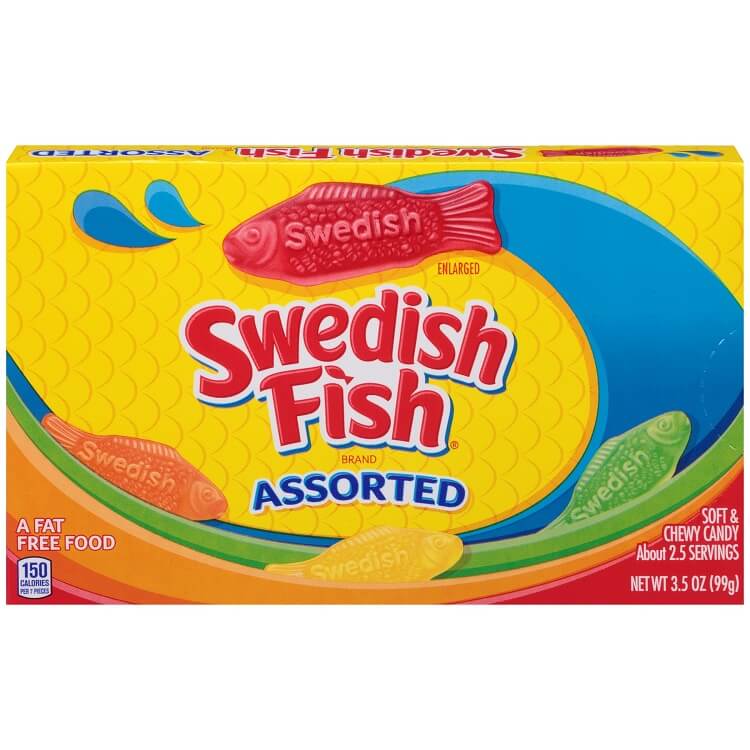 Swedish Fish Assorted Theater Box 