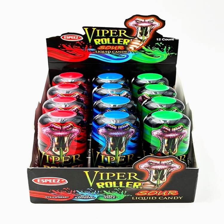 Viper Roller Liquid Sour Candy