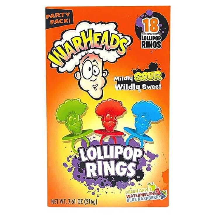 Warheads Ring Pops