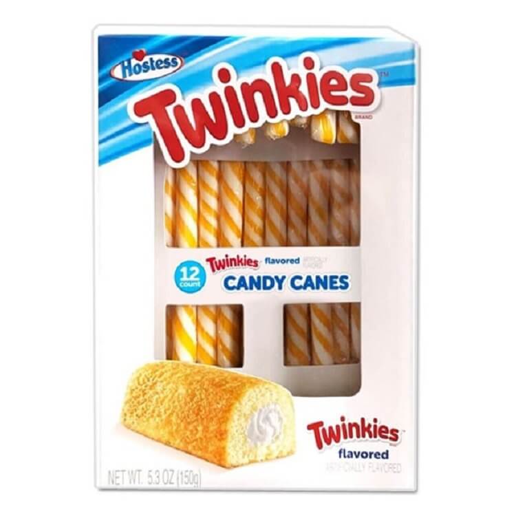 Twinkies Candy Canes