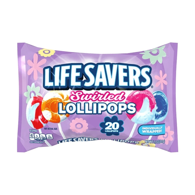 LifeSaver Swirl Pops - 20 Count 